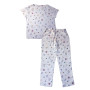 Women's pajamas with pants SoundSleep Muslin Flowers muslin S/M white (2800004590488)