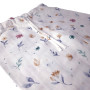 Женская пижама со штанами SoundSleep Muslin Flowers муслиновая S/M белая (2800004590488)