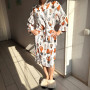 Robe SoundSleep Muslin Cactus Kimono muslin L/XL white (2800004590419)