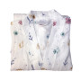 Халат SoundSleep Muslin Flowers Кімоно мусліновий L/XL білий (2800004590433)