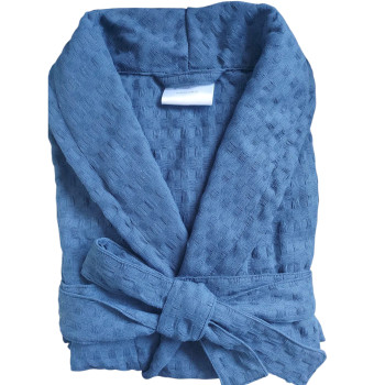 SoundSleep long shawl waffle unisex L blue (2800004757591)