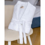 Hotel terry robe Kimono Crystal SoundSleep white unisex XXXL