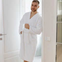 Bathrobe SoundSleep Crystal Kimono Hotel Terry Unisex XXXL White (94145816)