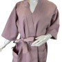 Women's waffle robe SoundSleep pink M