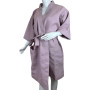 Women's waffle robe SoundSleep pink L