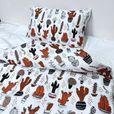 Комплект постільної білизни в ліжечко Cactus SoundSleep Муслін