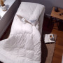 Одеяло SoundSleep Woolen Gold зимнее шерстяное тик 155х215 см 450г молочное (2800004918657)