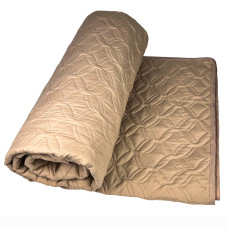 Double-sided bedspread Soft Dream SoundSleep beige-vanilla 200x220 cm