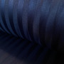 Ткань сатин-страйп Dark Blue темно-синий 145 г/м2, Турция, ширина 240 см (рулон 30 м)