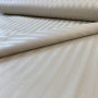 Ткань сатин-страйп Beige бежевый 145 г/м2, Турция, ширина 240 см (рулон 30 м)