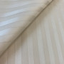 Тканина сатин-страйп Beige бежевий 145 г/м2, Туреччина, ширина 240 см (рулон 30 м)