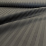 Fabric satin-stripe Graphite 145 gm2
