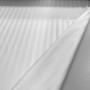 Тканина сатин-страйп White білий 145 г/м2, Туреччина, ширина 240 см (рулон 30 м)