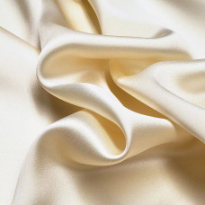 Fabric satin beige 125 gm2