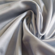 Fabric satin gray 125 gm2