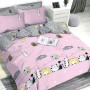 Teenage bedding set Lovely kitten pink SoundSleep calico