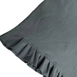 Runner SoundSleep Stonewash Graphite 40x180 cm with ruffles (94331806)