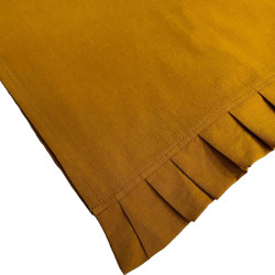 Runner SoundSleep Stonewash Mustard 40x180 cm with ruffles (94331882)