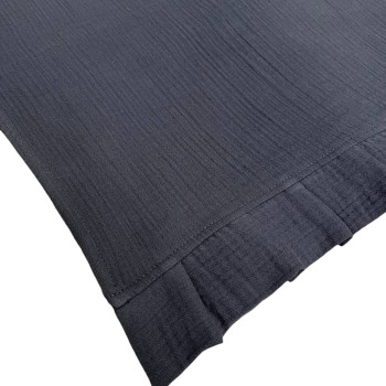 Раннер SoundSleep Muslin Graphite 40х180 см с рюшами (94331974)