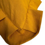Наволочка декоративная с рюшами Stonewash Mustard SoundSleep 45х45 см
