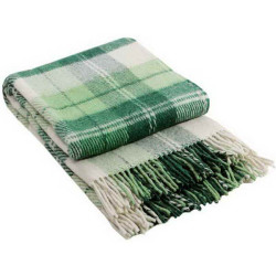 Plaid Vladi Elf ELF-02.03 woolen 140x200 cm light green (90008832)