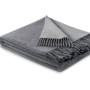 Плед Biederlack Cosy & Luxury grau-silber шерстяной 130х170 см серый (695659)