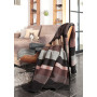 Biederlack Wohndecke Exact cotton plaid 220x240 cm brown (796257)