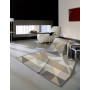 Plaid Biederlack Italian collection Composition Stone 799661 cotton 150x200 cm beige-gray (799661)