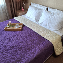 Bedspread SoundSleep Soft Dream Double-sided 220x240 cm Purple Vanilla (94396065)