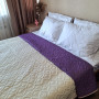 Bedspread SoundSleep Soft Dream Double-sided 150x220 cm Purple-Vanilla (94396553)