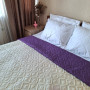 Bedspread SoundSleep Soft Dream Double-sided 150x220 cm Purple-Vanilla (94396553)