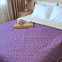 Bedspread SoundSleep Soft Dream Double-sided 150x220 cm Purple-Vanilla (94396553)