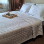 Bedspread SoundSleep Tenderness Quilted Velour 150x220 cm Gray (2800004481991)