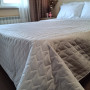 Bedspread SoundSleep Tenderness Quilted Velour 150x220 cm Gray (2800004481991)