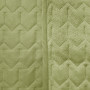 Bedspread SoundSleep Tenderness Quilted Velour 150x220 cm Olive (2800004482011)