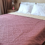 Bedspread SoundSleep Soft Dream Double-sided 220x240 cm Pink-Vanilla (94395822)