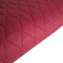SoundSleep Siera cotton Ranforce bedspread 160x220 cm burgundy (2800004819152)