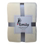 Плед Emily Manner велсофт 200х220 см 300 гм2 Beige (94344448)