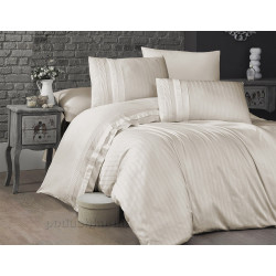 First choice New Trend krem ​​satin-luxe Euro bedding set 200x220 cm cream (m015732)