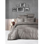 First choice Tecna vizon jacquard Euro bedding set 200x220 cm gray-brown (m016390)