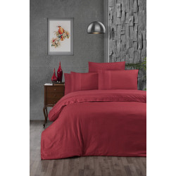 First choice Gala red bedding set Ranforce Euro 200x220 cm red (m017296)