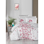 Bedding set First choice Chance powder Ranforce Euro 200x220 cm white-pink (m017461)