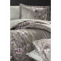 First choice Evan Mink satin-luxe Euro bedding set 200x220 cm gray (m017491)