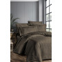 First choice Amore brown jacquard Euro bedding set 200x220 cm brown (m017443)