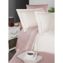 First choice Serenity Ivory & Powder satin-luxe Euro bedding set 200x220 cm ivory-pink (powder) (m017879)