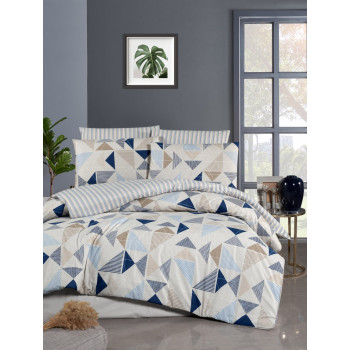 First choice Trudy Ranforce Euro bedding set 200x220 cm combined (m018258)