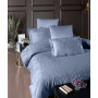 First choice Stesha Dusty Blue jacquard Euro bedding set 200x220 cm blue (m018308)