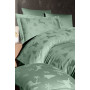 First choice Midas Crepe Green jacquard Euro bedding set 200x220 cm green (m018307)