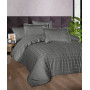 First choice Royce Storm satin-deluxe Euro bedding set 200x220 cm dark gray (m018279)