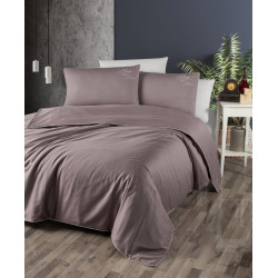 First choice Timeless Lilac satin-deluxe Euro bedding set 200x220 cm lilac (m018288)